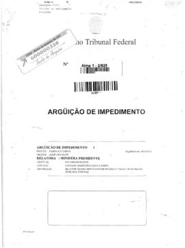 Arguição de Impedimento nº 1